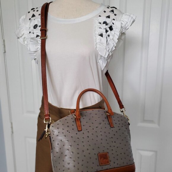 NWOT - Mango Dress Pants Sz 4 Dark Camel Color - Picture 14 of 16